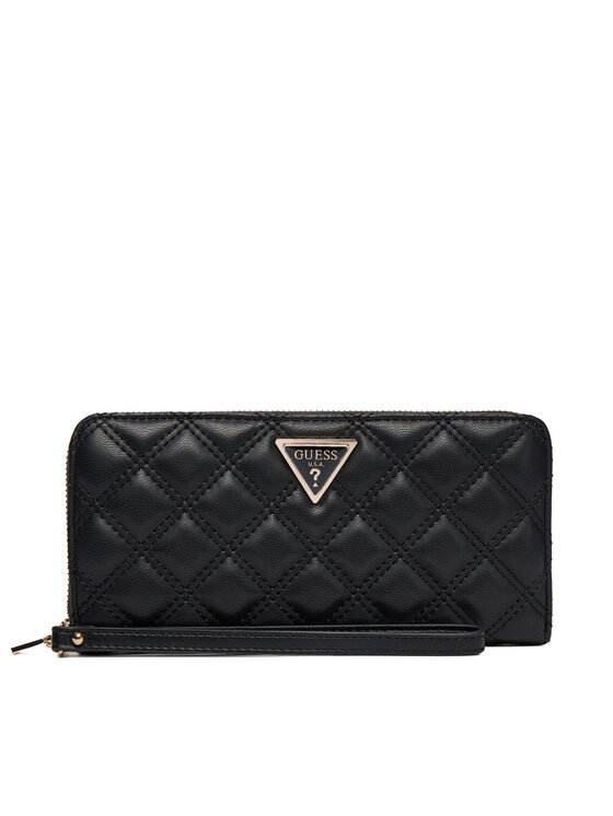 Guess Guess Didelė Moteriška Piniginė SWQG96 73146 Juoda