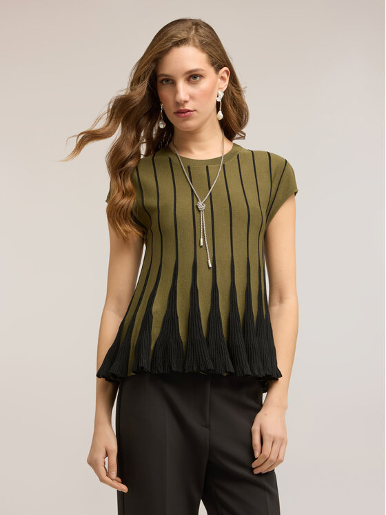 Motivi Motivi Maglione M151W003850N0S5 Verde A-Line Fit