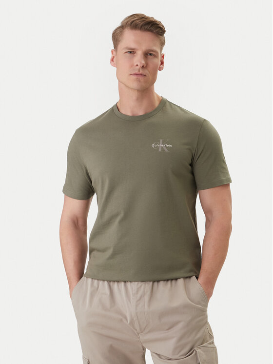 Calvin Klein Jeans Calvin Klein Jeans T-shirt LV04RF278G Kaki Regular Fit
