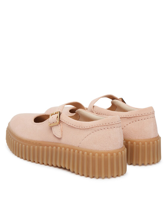 Clarks Clarks Nizki čevlji Torhill Jane 26186306 Roza