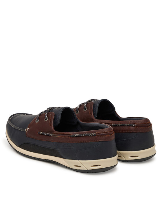 Clarks Clarks Nizki čevlji Orson Sail 26186198 Mornarsko modra