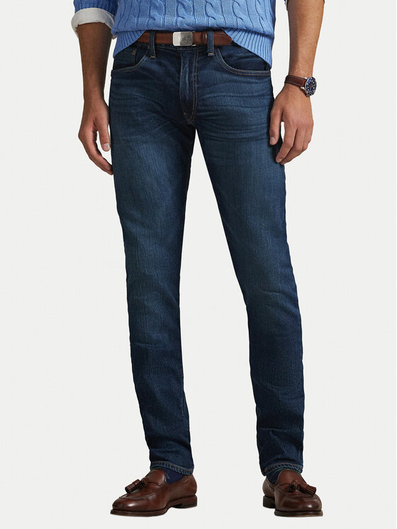Polo Ralph Lauren Polo Ralph Lauren Traperice 710982150001 Plava Slim Fit