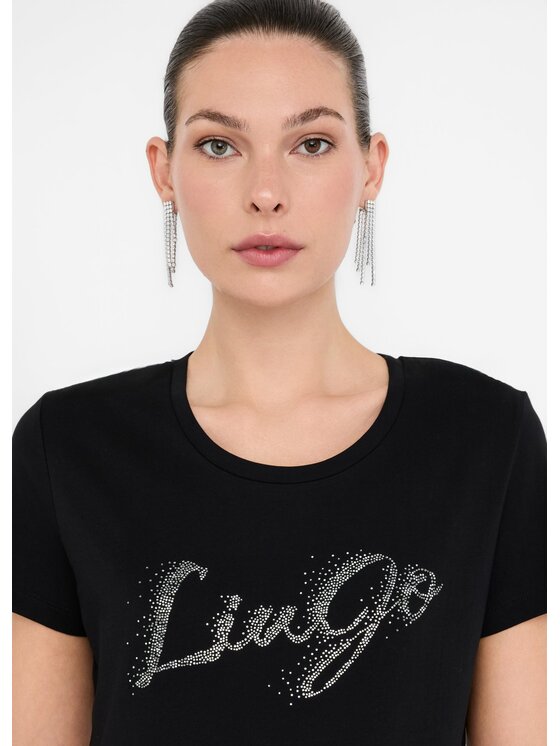 Liu Jo Liu Jo T-shirt UF5266JS904P9004 Nero Regular Fit