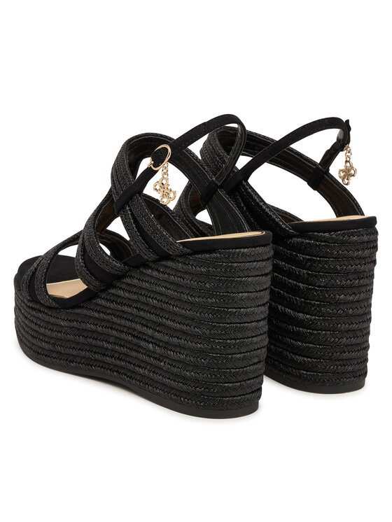 Guess Guess Sandali FLJERS FAB04 Črna