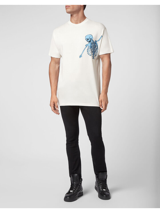PHILIPP PLEIN PHILIPP PLEIN T-shirt 4063 Beige Regular Fit
