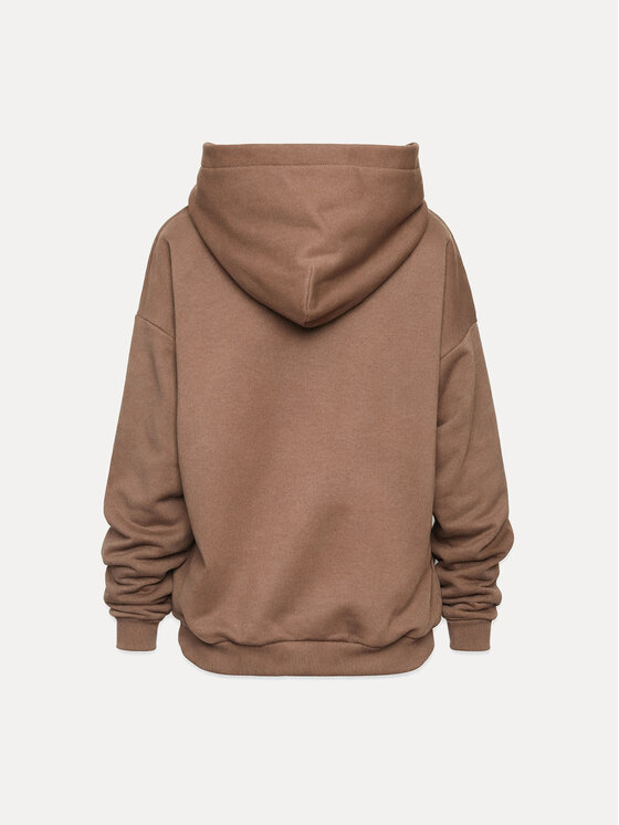 La Mania La Mania Felpa TRACK Marrone Basic Fit