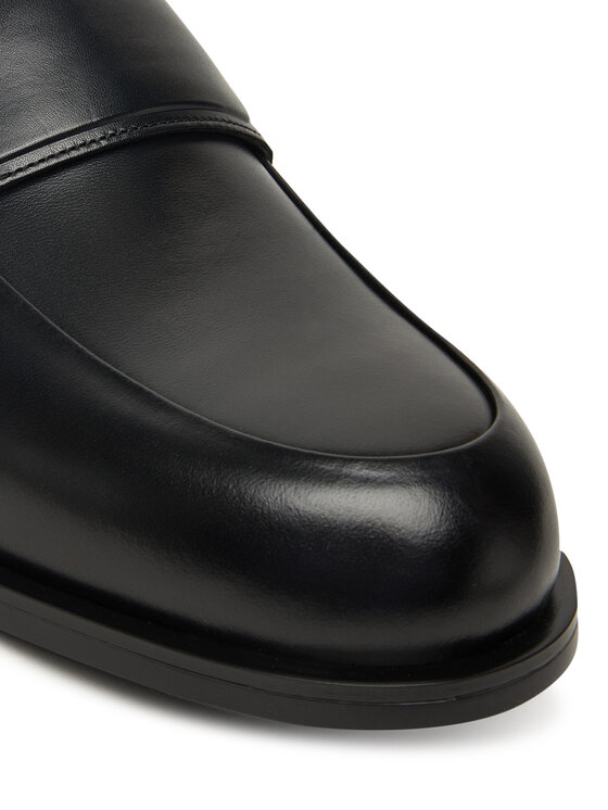 Calvin Klein Calvin Klein Loaferke Ess Rubber Band Loafer Lth HM0HM01923 Črna