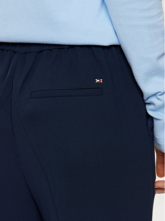 Tommy Hilfiger Tommy Hilfiger Pantaloni chino WW0WW45450 Bleumarin Slim Fit