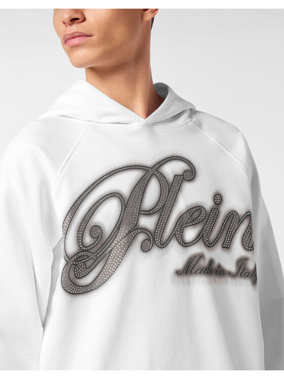 PHILIPP PLEIN PHILIPP PLEIN Felpa 26933 Bianco Regular Fit