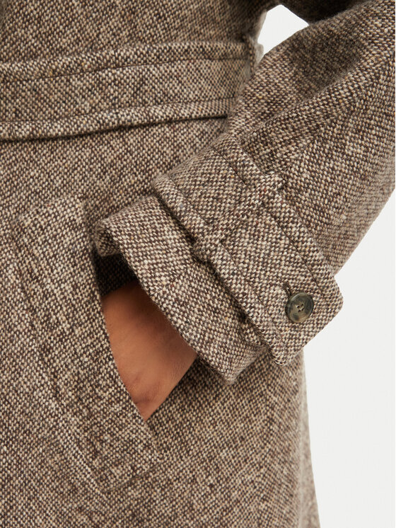 Weekend Max Mara Weekend Max Mara Wollmantel Tema 2625016042 Braun Regular Fit