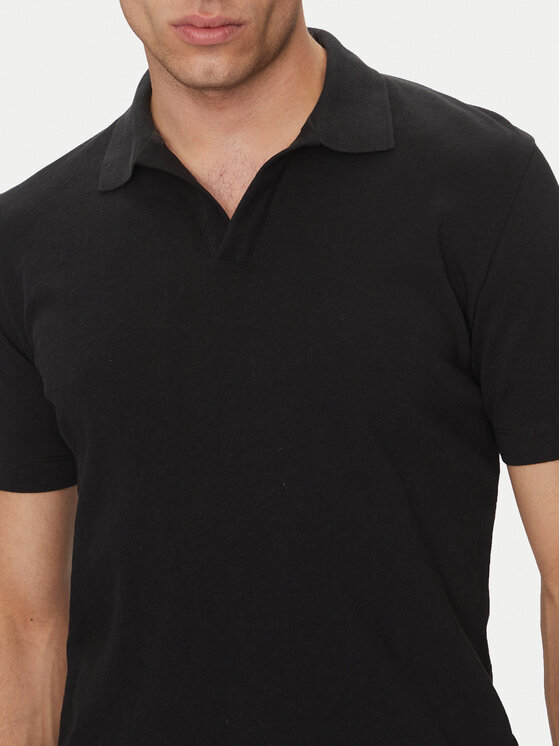 Marc O'Polo Marc O'Polo Pólóing 523 2091 53026 Fekete Regular Fit
