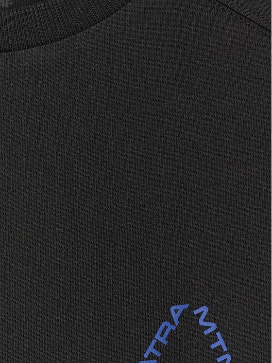 4F 4F T-Shirt 4FWAW25TTSHM2401-20S Czarny Oversize