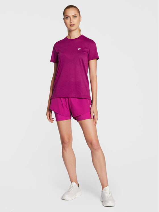 Maglietta tecnica Rabaraba FAW0206 Viola Regular