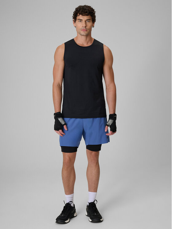 4F 4F Tank top active Czarny Regular Fit