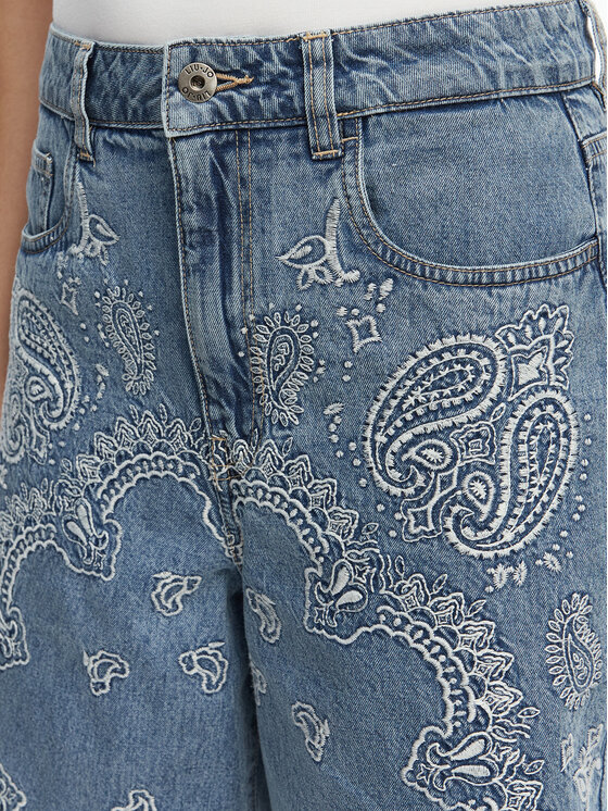 Liu Jo Liu Jo Bermudahose UA6182 D0313 Blau Regular Fit