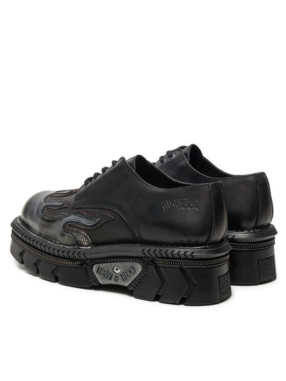 NEW ROCK NEW ROCK Snīkeri M-1553-S1 Melns
