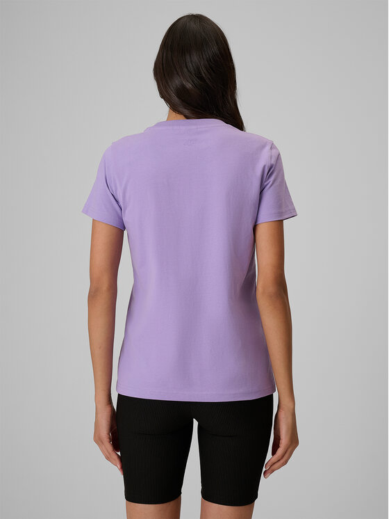 4F 4F T-Shirt TROPIC ORCHID Fioletowy jasny Regular Fit