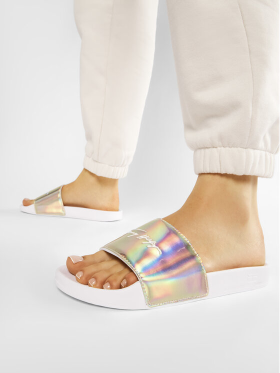 Tommy hilfiger slides rainbow sale