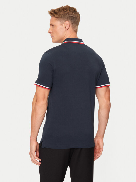 Jack&Jones Jack&Jones Polo Paulos 12136668 Tamnoplava Slim Fit