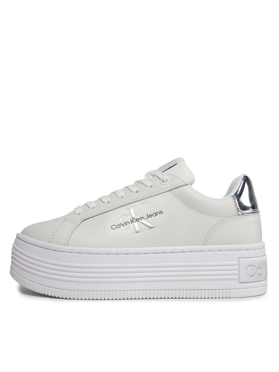 Calvin Klein Jeans Calvin Klein Jeans Sneakersy YW0YW01457 Biela