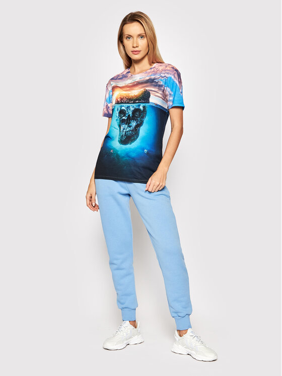 T-shirt Unisex Skull Island Multicolore Regular