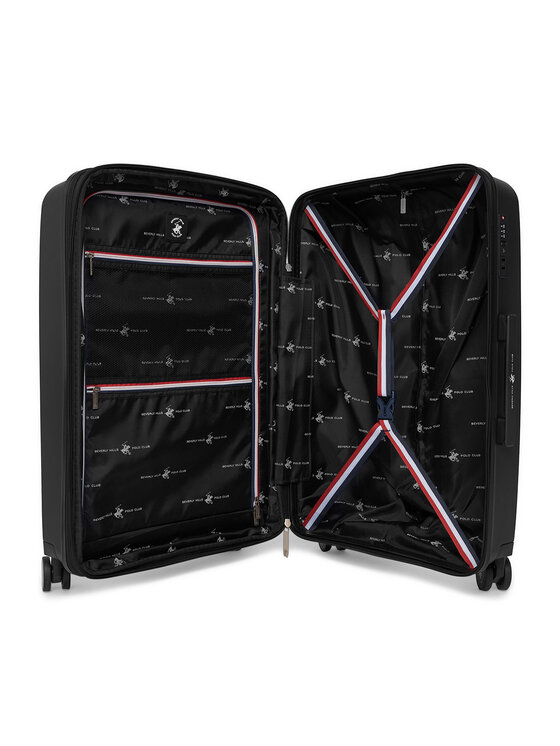 Beverly Hills Polo Club Beverly Hills Polo Club Vidējs koferis CEO-BHPC-WAL-007-M Melns