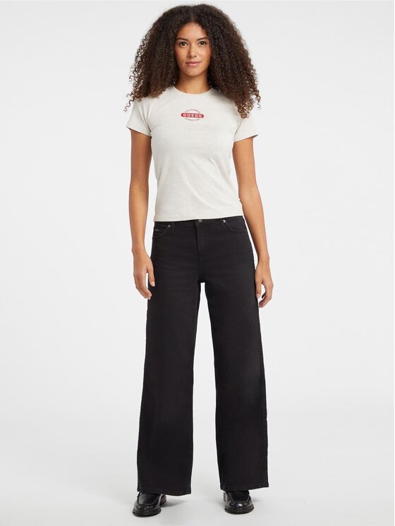 Guess Jeans Guess Jeans T-Shirt 178650 Šedá Classic Fit
