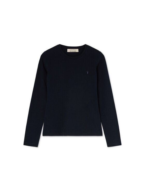 Trussardi Trussardi Bluzka G0276000326N0B1 Niebieski Slim Fit