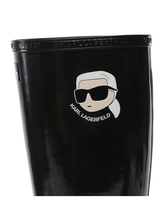 KARL LAGERFELD KARL LAGERFELD Γαλότσες KL47090N Μαύρο