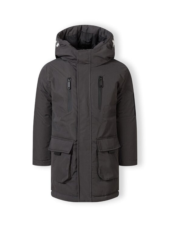 Kurtka zimowa MINOTI, Rozmiar 116/122, Szary, 19coat80