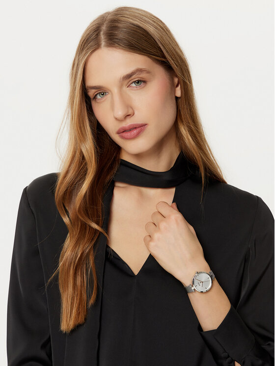 BOSS BOSS Pulkstenis Majesty 1502653 Sudraba