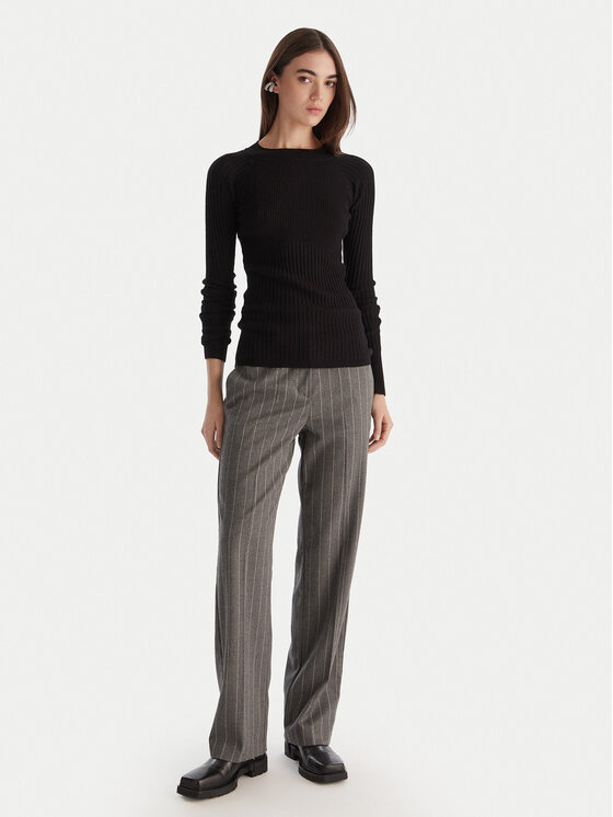 Patrizia Pepe Patrizia Pepe Sveter 2K0337/K7S0-K103 Čierna Slim Fit
