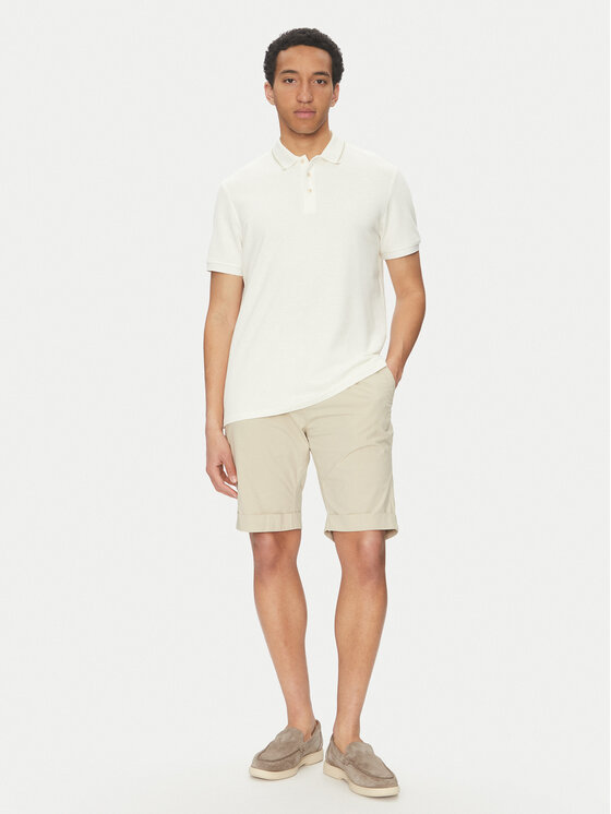 Liu Jo Liu Jo Riidest šortsid QA5237 T4310 Beež Regular Fit