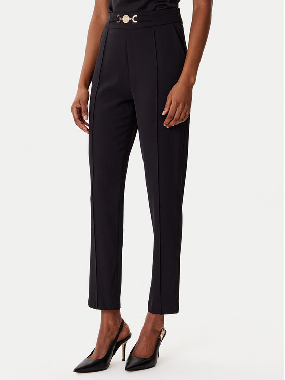 Artigli Artigli Kalhoty z materiálu ACPA002996 Černá Regular Fit