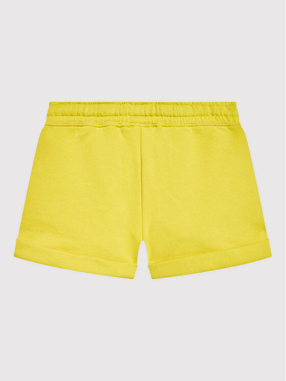 United Colors Of Benetton United Colors Of Benetton Szorty sportowe 3J68I0973 Żółty Regular Fit