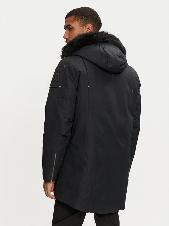 Moose Knuckles Moose Knuckles Kurtka puchowa M32MP261SX Granatowy Regular Fit