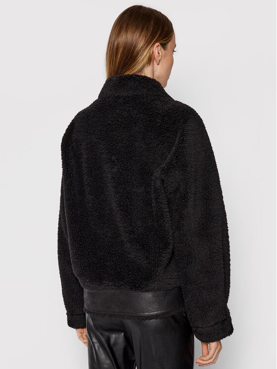 Cappotto in shearling TF1041 E0735 Nero Regular