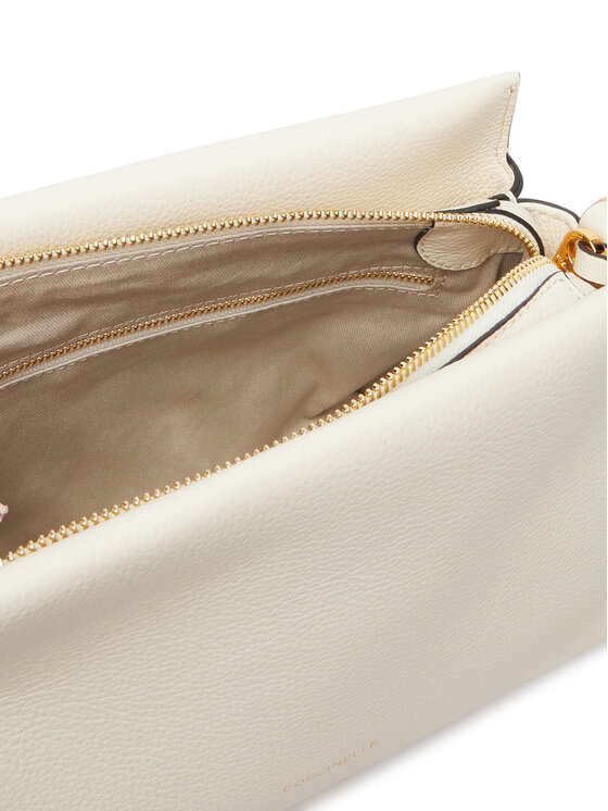 Coccinelle Coccinelle Käekott BOHEME GRANA DOUBLE Valge