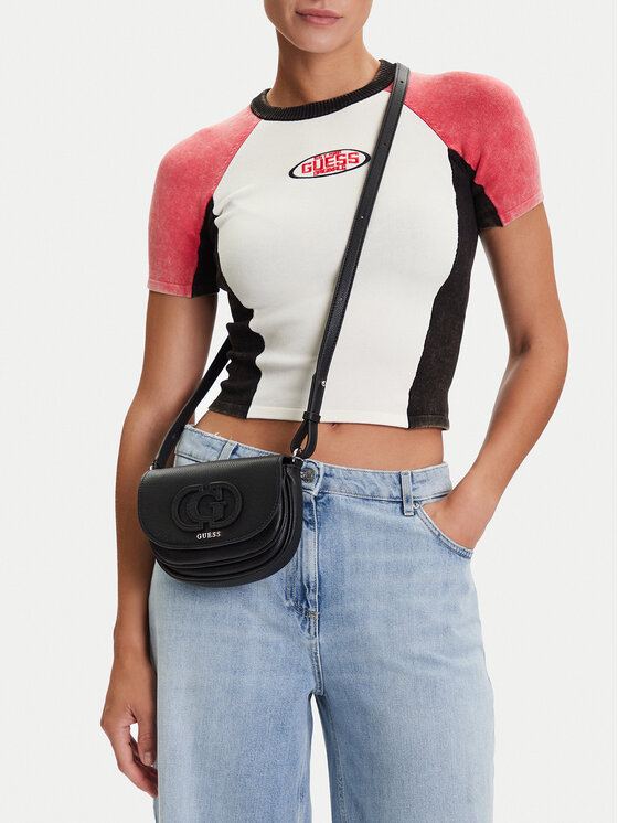 Guess Guess Geantă Calebra Mini HWBG95 36780 Negru