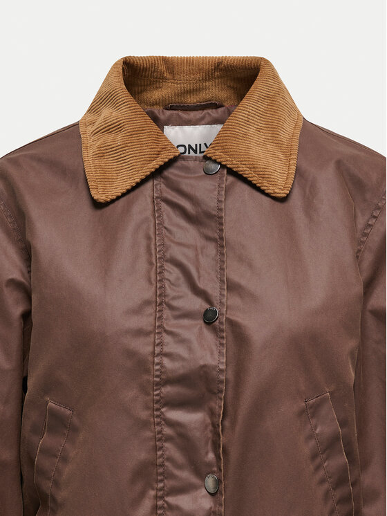 ONLY ONLY Куртка зі штучної шкіри Mountain 15335923 Коричневий Regular Fit