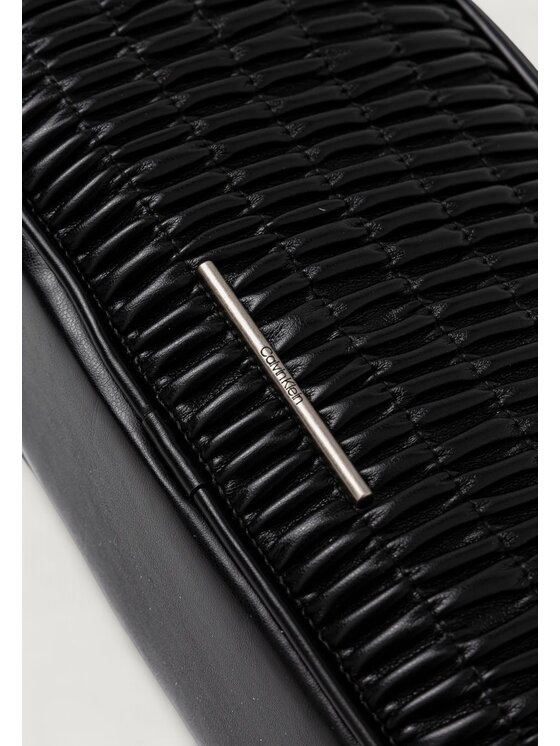 Calvin Klein Calvin Klein Σάκος RUCHED CROSSBODY CAMERA BAG Μαύρο