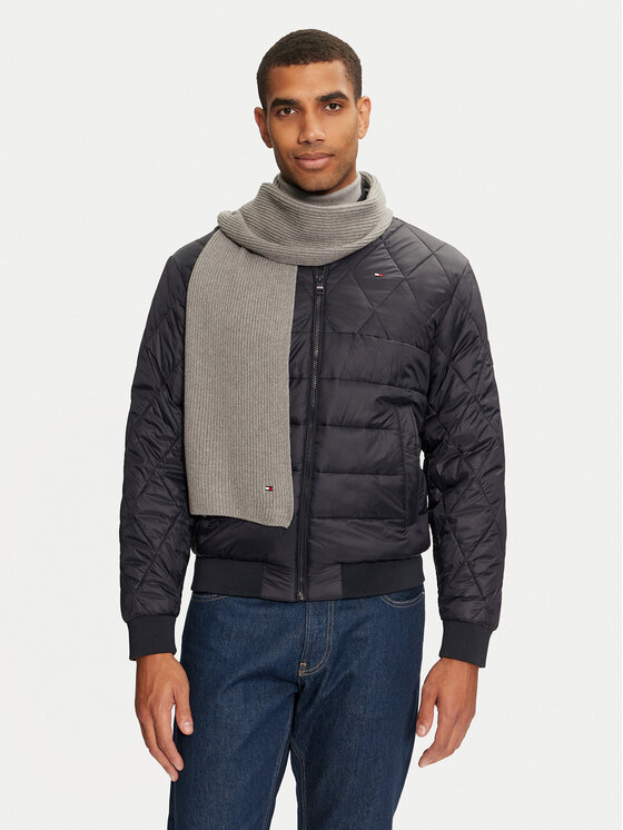 Tommy Hilfiger Tommy Hilfiger Šal Flag AM0AM12847 Siva