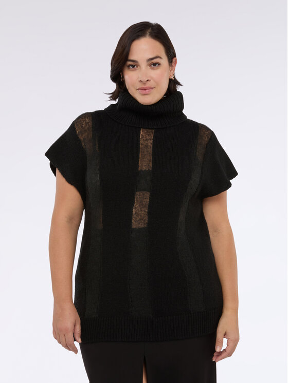 Fiorella Rubino Fiorella Rubino Cardigan M746L008130N033 Nero Regular Fit