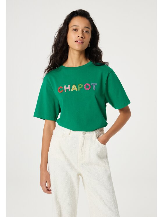 Fabienne Chapot Fabienne Chapot T-Shirt 6084-1771-172 Zielony