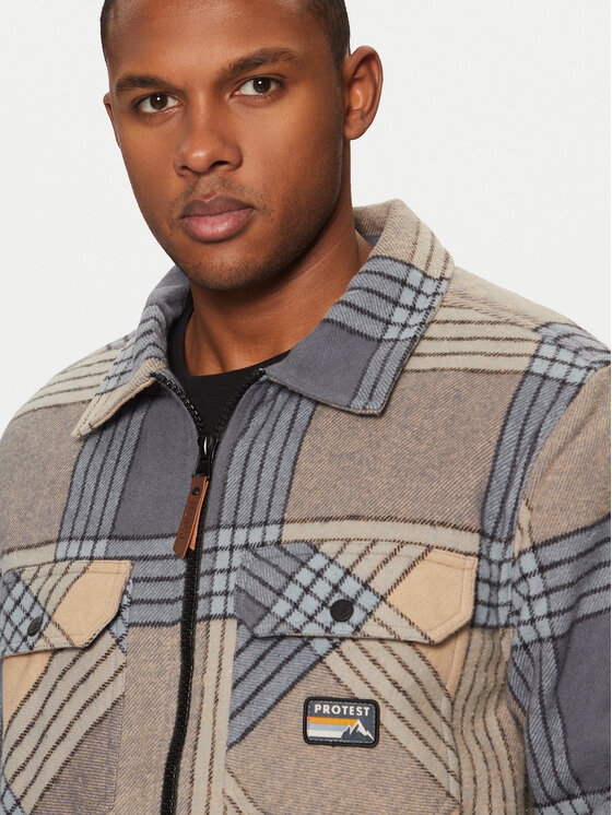 Protest Protest Μπουφάν μεταβατικό Shift 6728244 Μπεζ Loose Fit