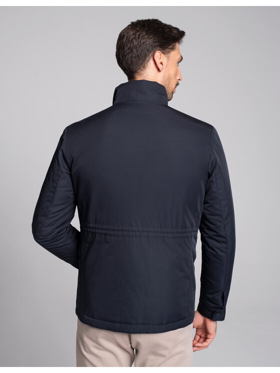 Borgio Borgio Kurtka przejściowa induno Granatowy Slim Fit