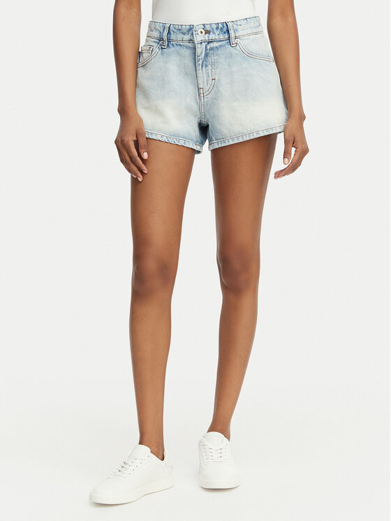 HUGO HUGO Jeans kratke hlače Galimon 50557083 Svetlo modra Regular Fit