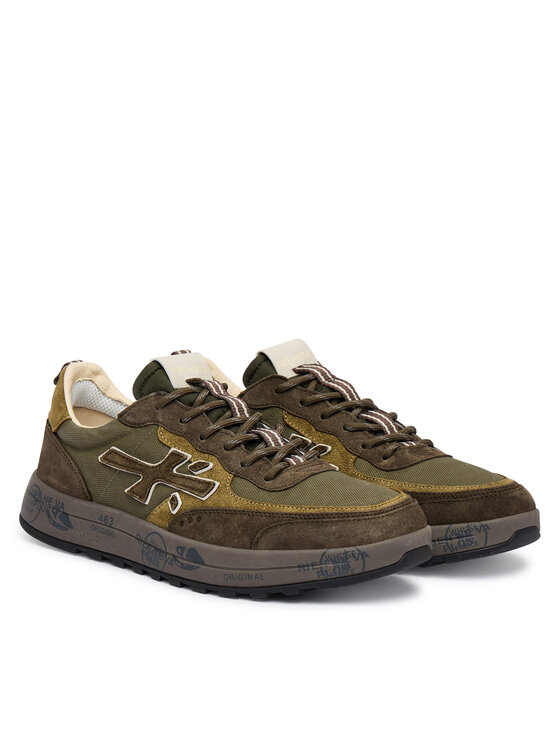 Premiata Premiata Сникърси Nous Var 8463 Тъмнозелен