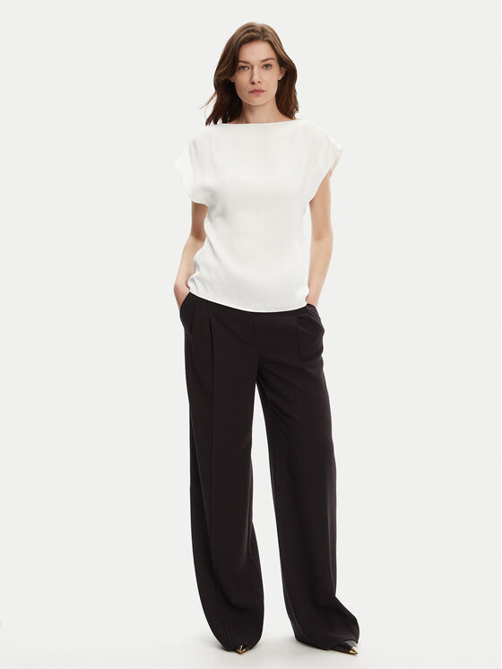 BOSS BOSS Blusa Bavati 50541815 Écru Regular Fit