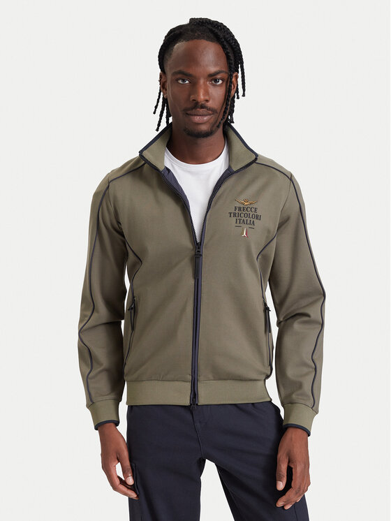 Aeronautica Militare Aeronautica Militare Bluza 262FE2138UF00691 Khaki Regular Fit